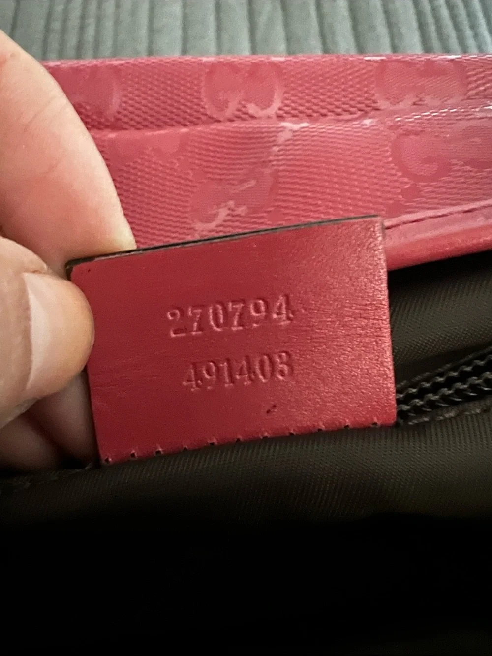 Gucci diaper bag